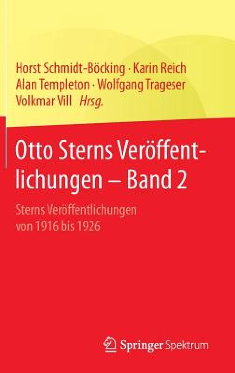 Otto Sterns Veroffentlichungen – Band 2
