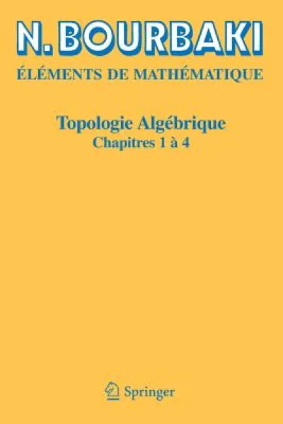 Topologie algebrique