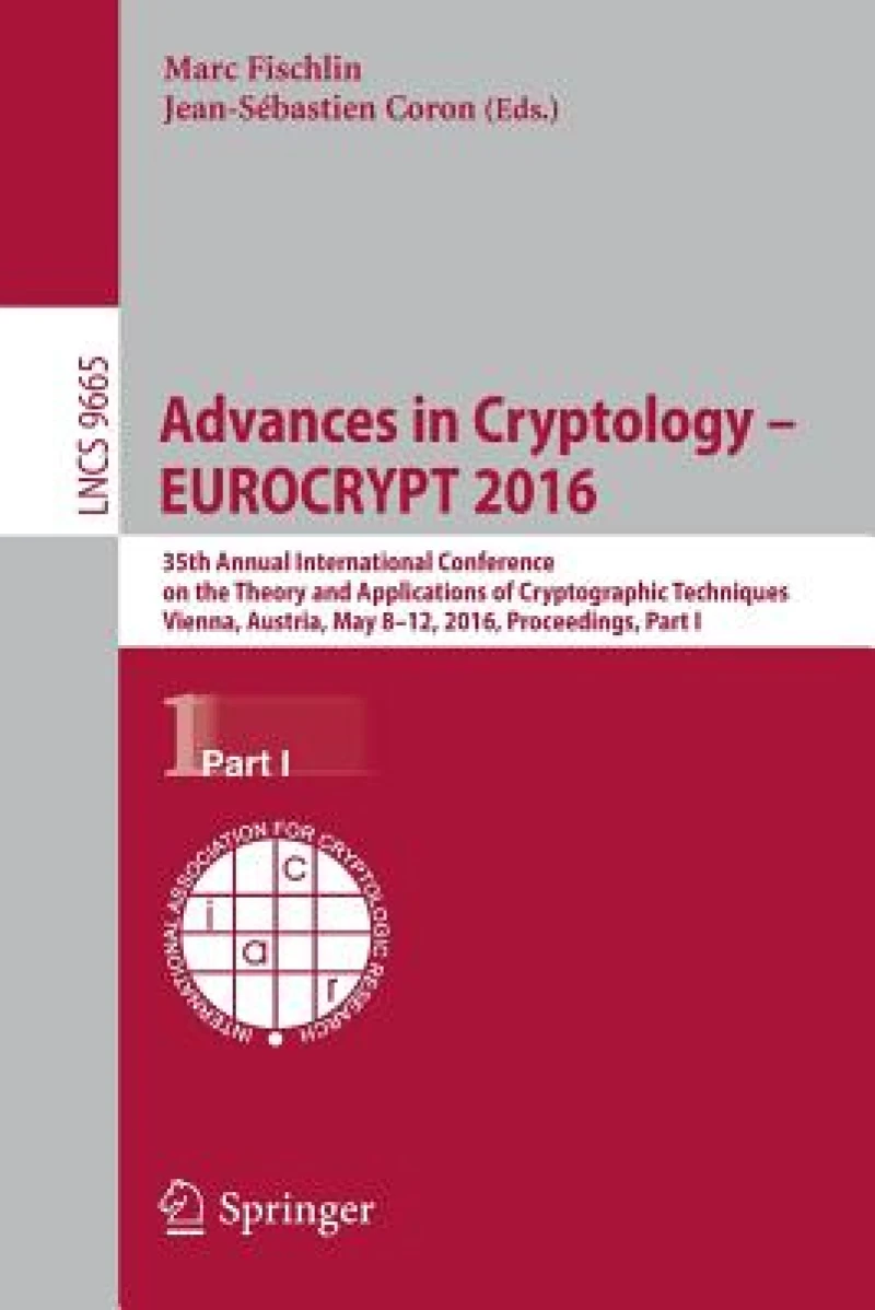 Advances in Cryptology – EUROCRYPT 2016