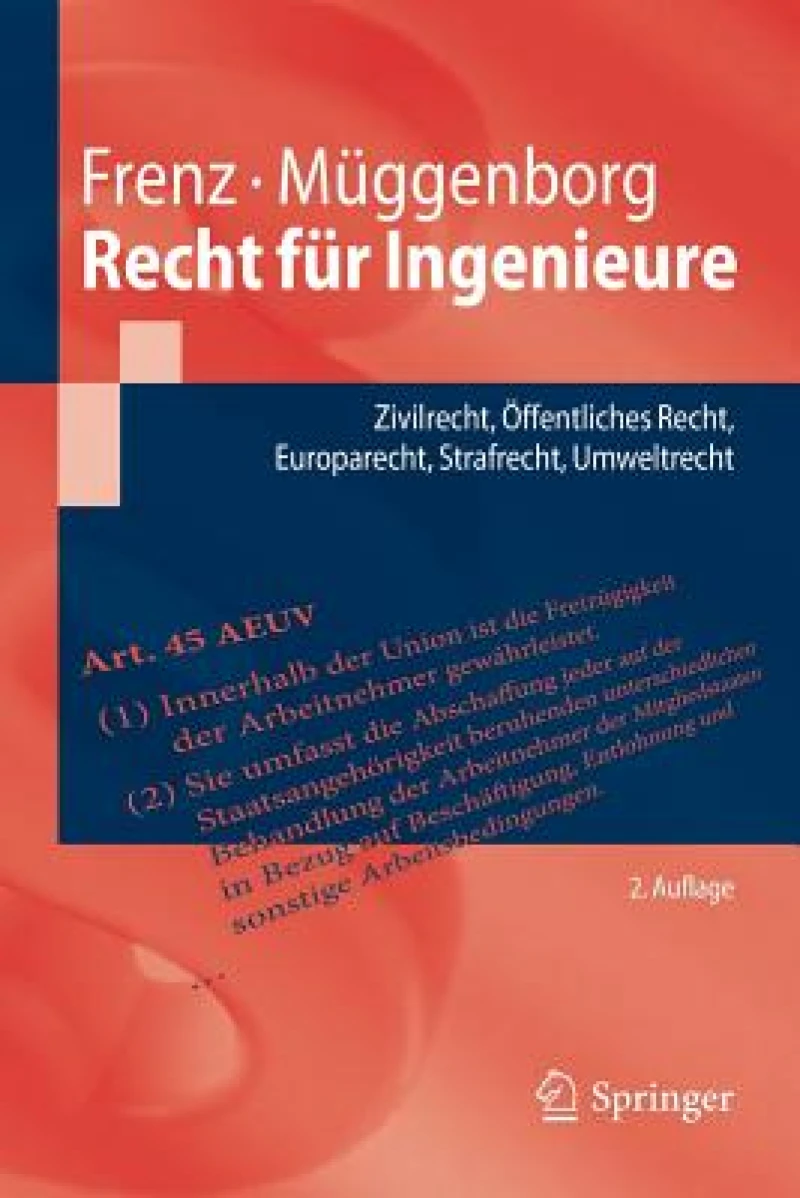 Recht fur Ingenieure