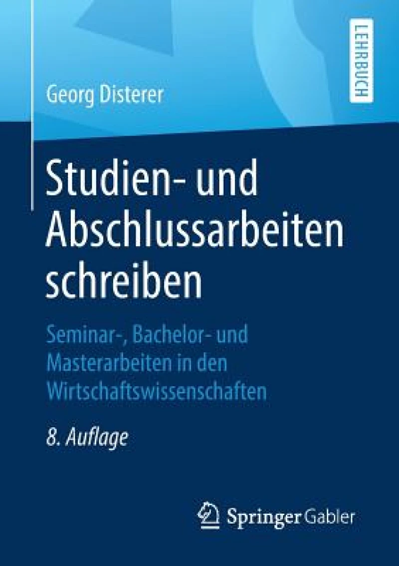 Studien- und Abschlussarbeiten schreiben