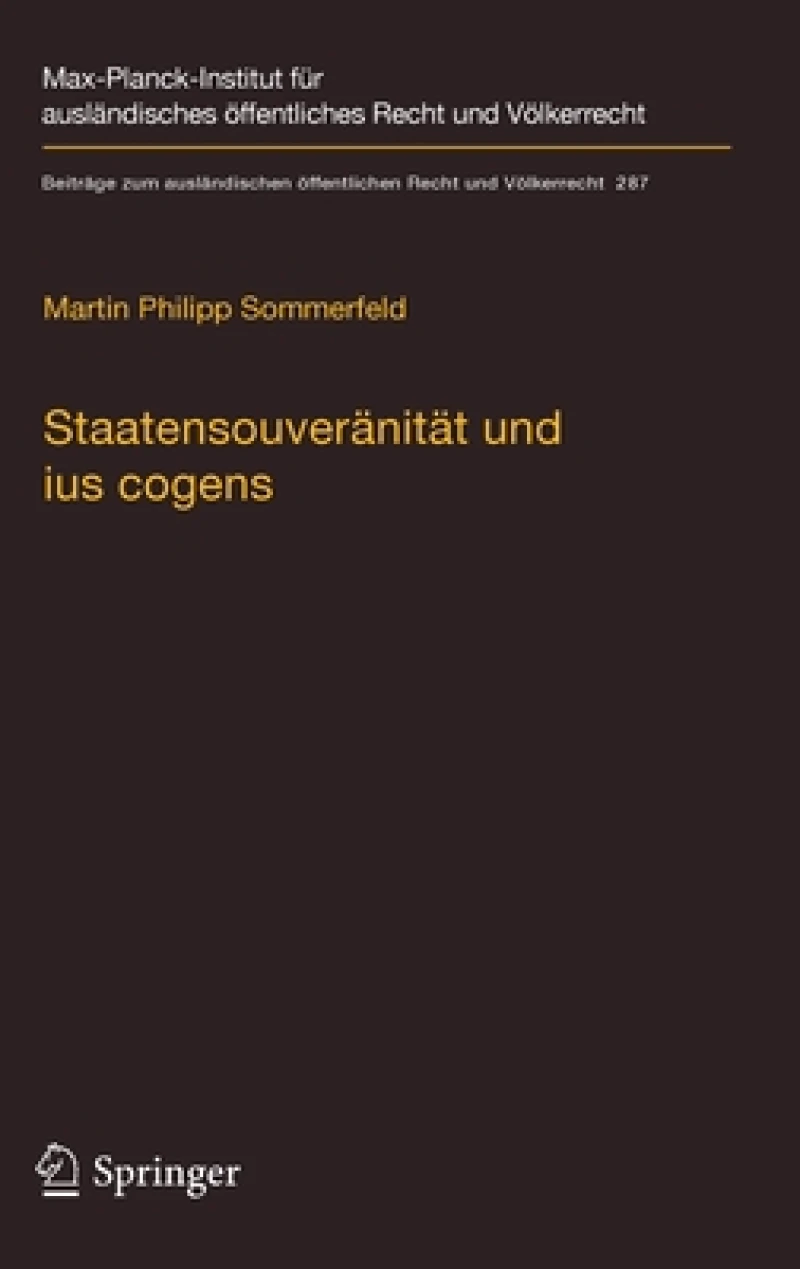 Staatensouveränität und ius cogens