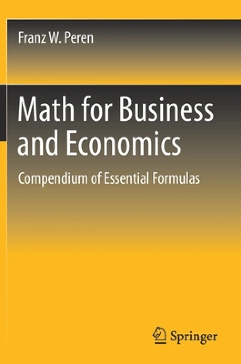 Math for Business and Economics