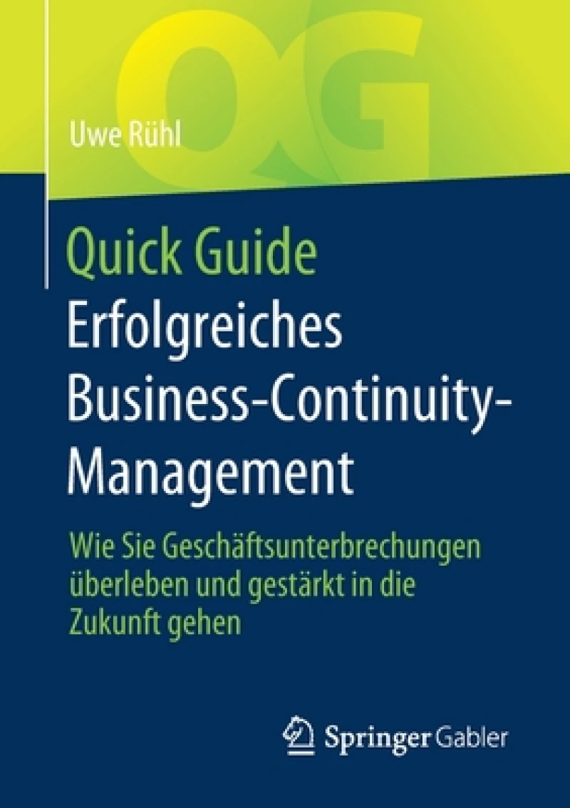 Quick Guide Erfolgreiches Business-Continuity-Management