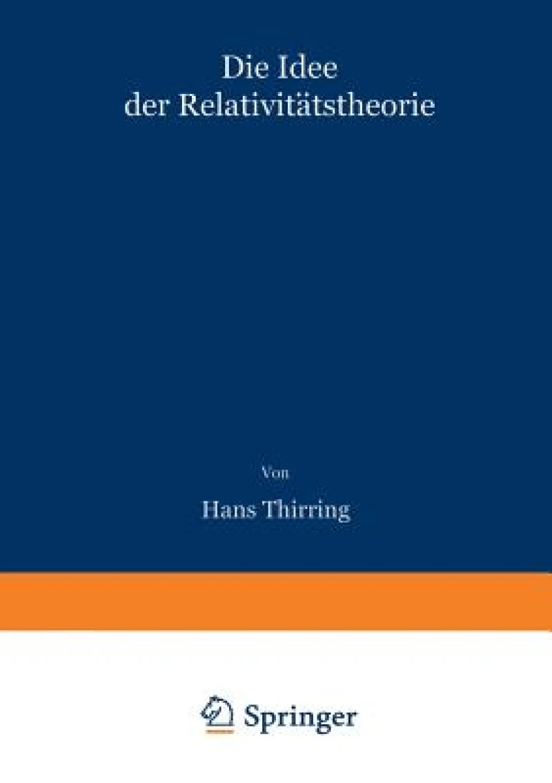 Die Idee der Relativitatstheorie