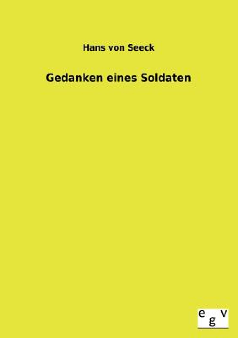 Gedanken Eines Soldaten