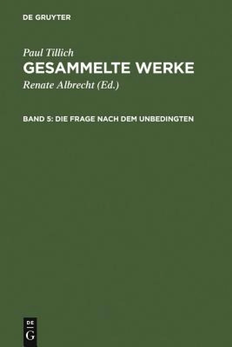 Frage nach dem Unbedingten