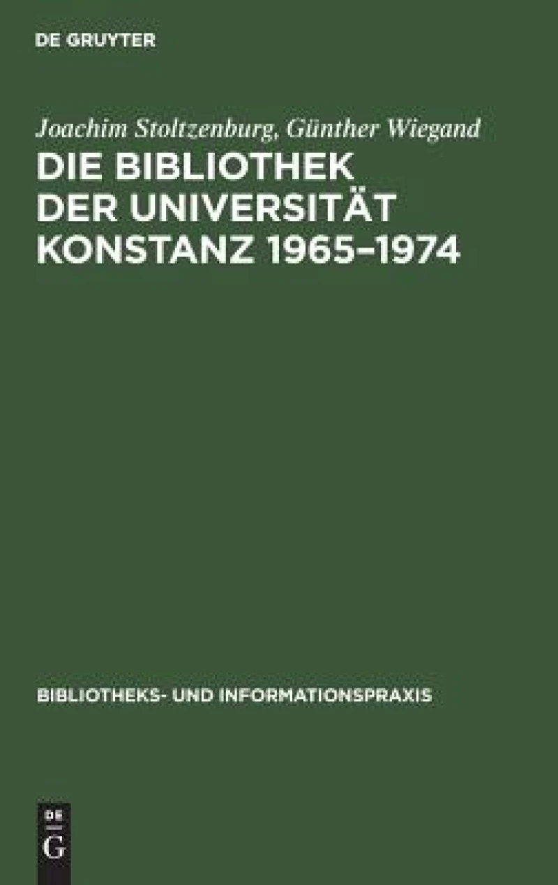 Bibliothek der Universität Konstanz 1965–1974