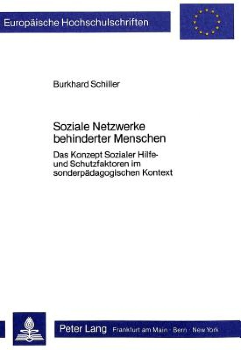 Soziale Netzwerke behinderter Menschen