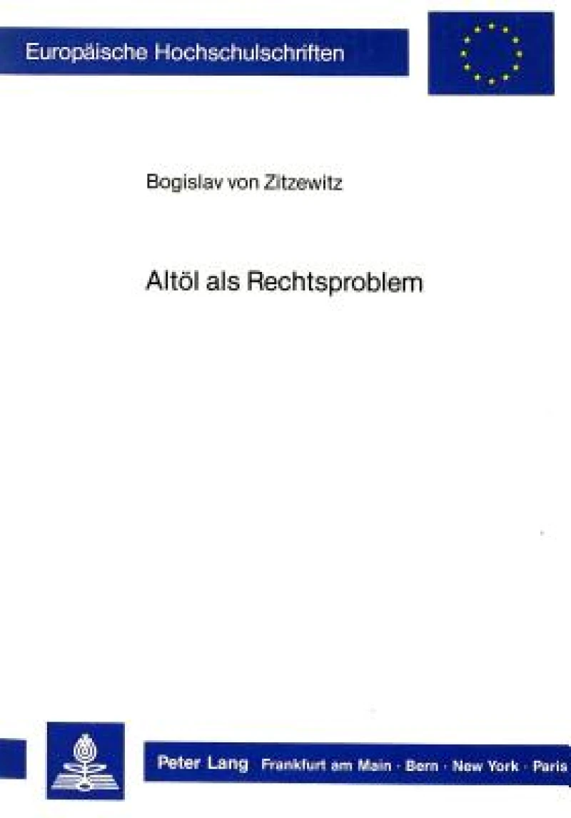Altoel als Rechtsproblem