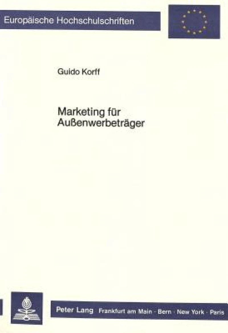 Marketing fuer Aussenwerbetraeger