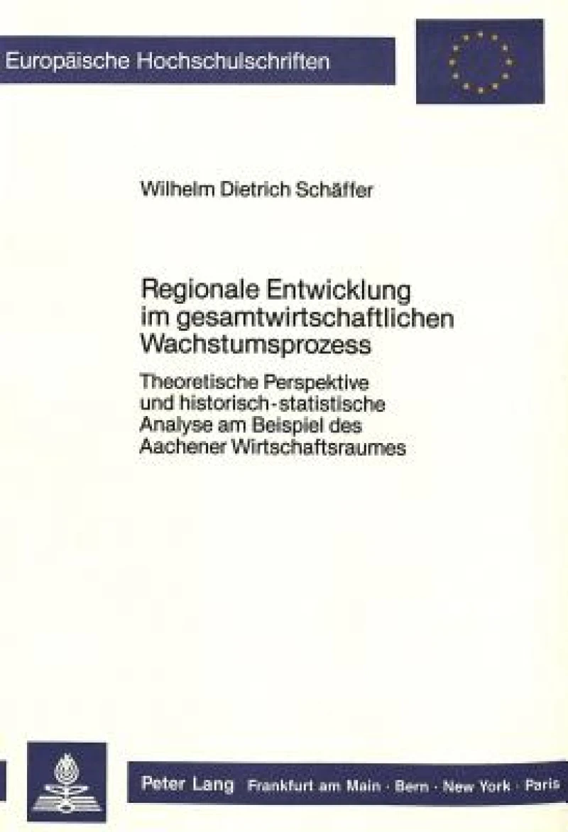 Regionale Entwicklung im gesamtwirtschaftlichen Wachstumsprozess