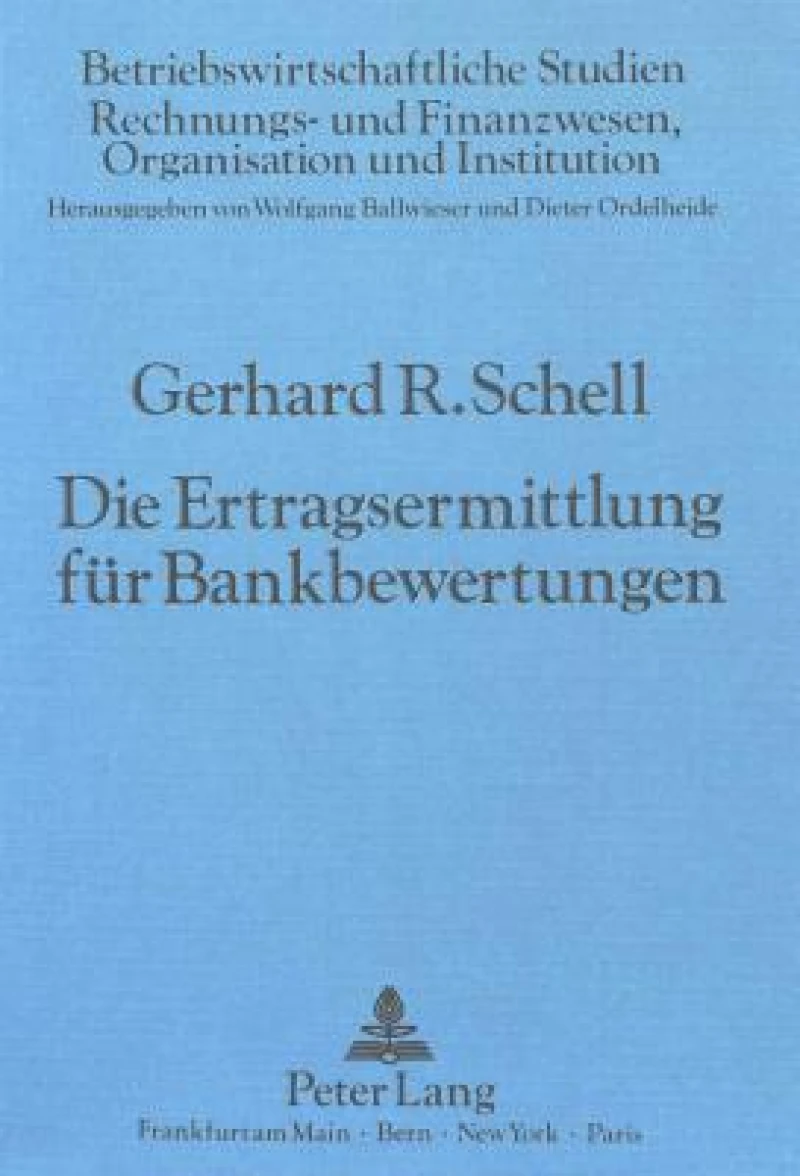 Die Ertragsermittlung fuer Bankbewertungen