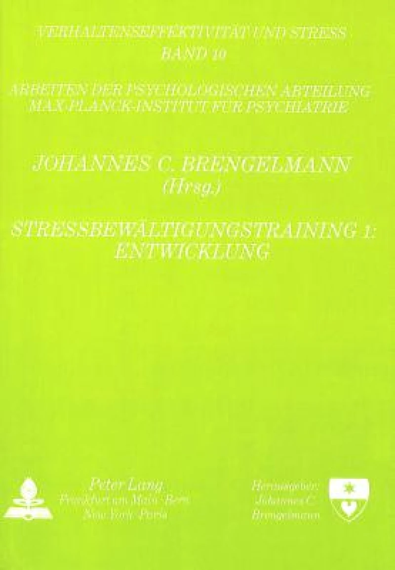 Stressbewaeltigungstraining 1: Entwicklung