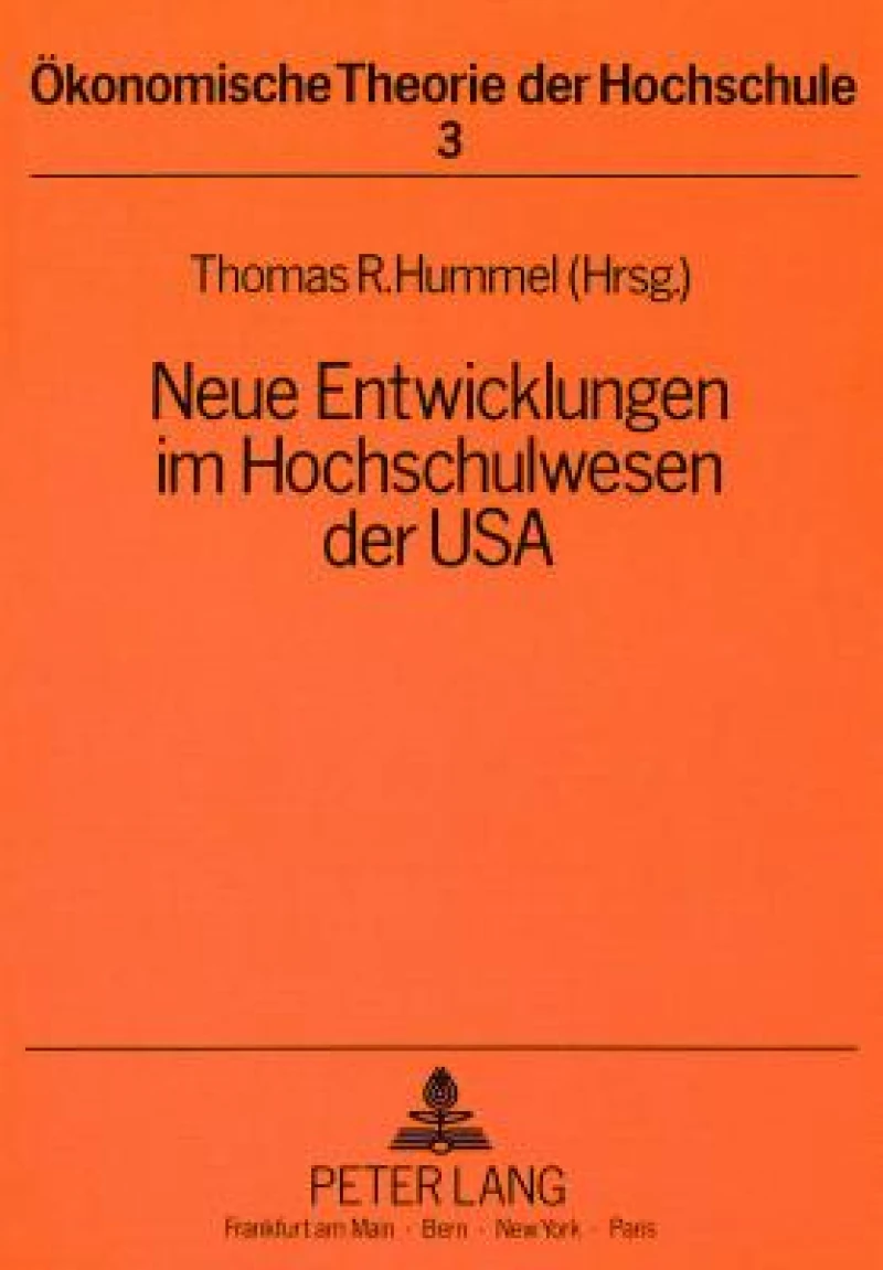 Neue Entwicklungen im Hochschulwesen der USA