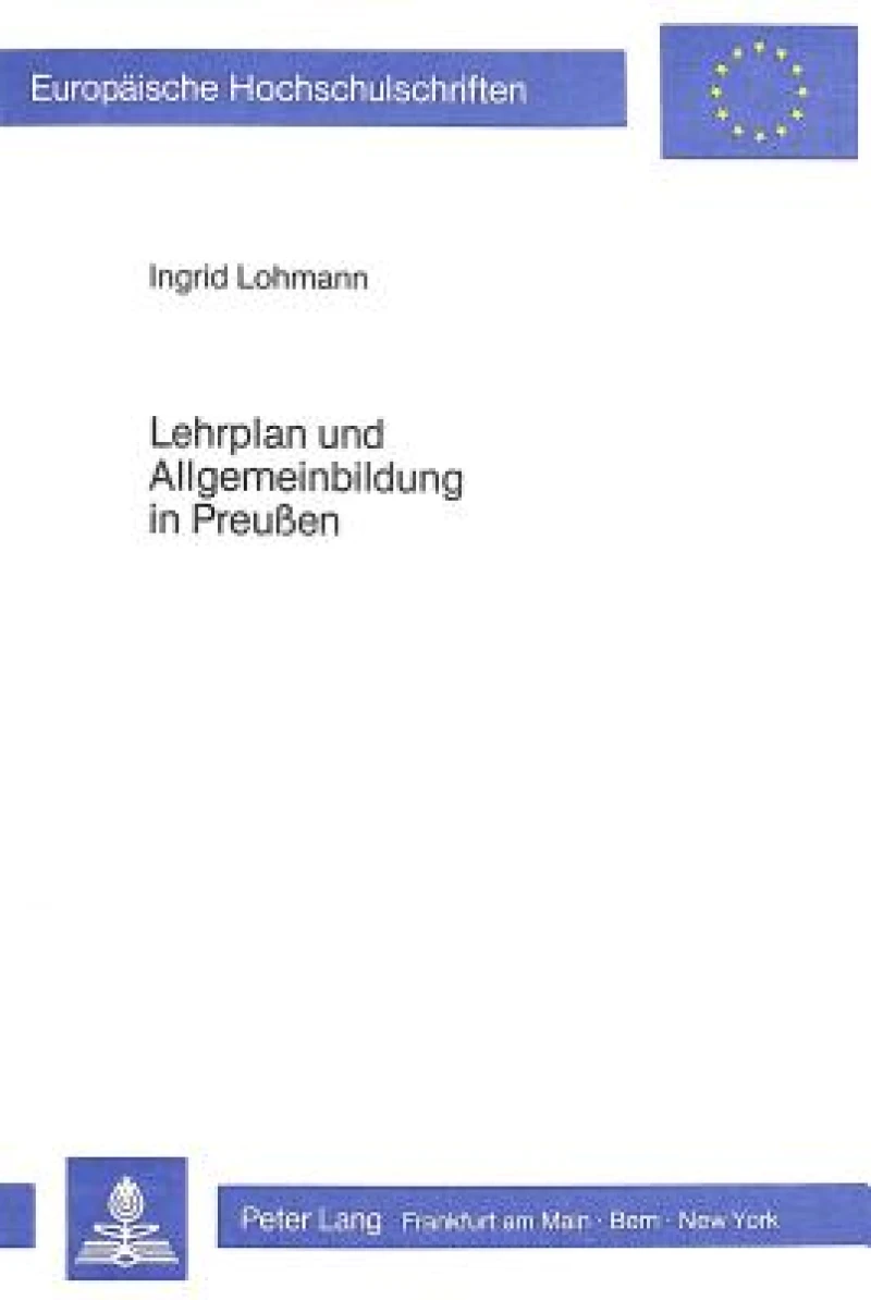 Lehrplan und Allgemeinbildung in Preussen