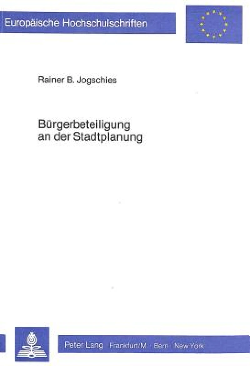 Buergerbeteiligung an der Stadtplanung
