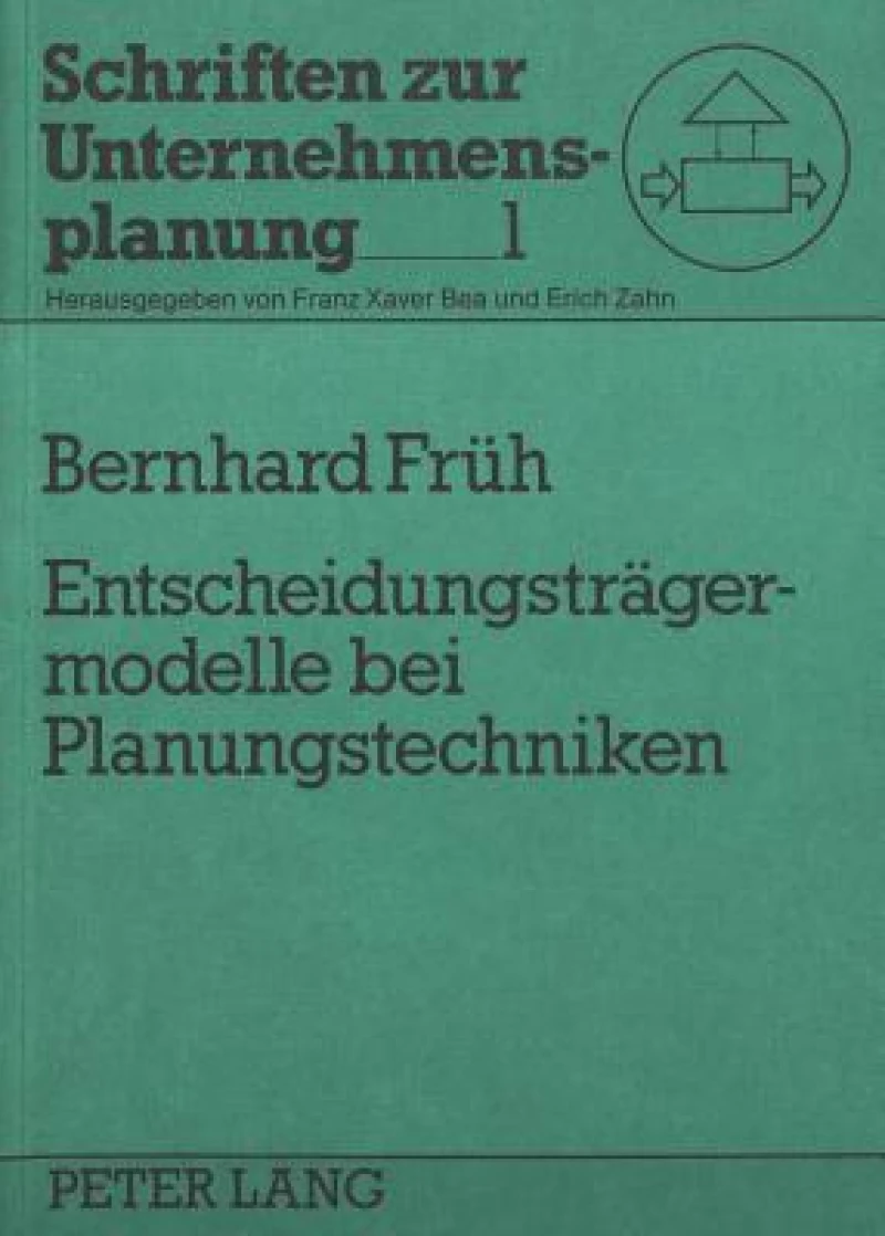 Entscheidungstraegermodelle bei Planungstechniken