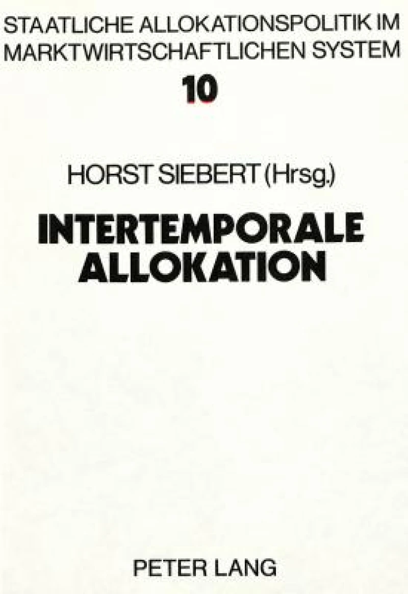 Intertemporale Allokation