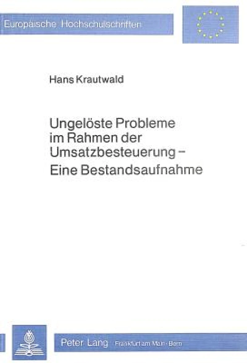 Ungeloeste Probleme im Rahmen der Umsatzbesteuerung