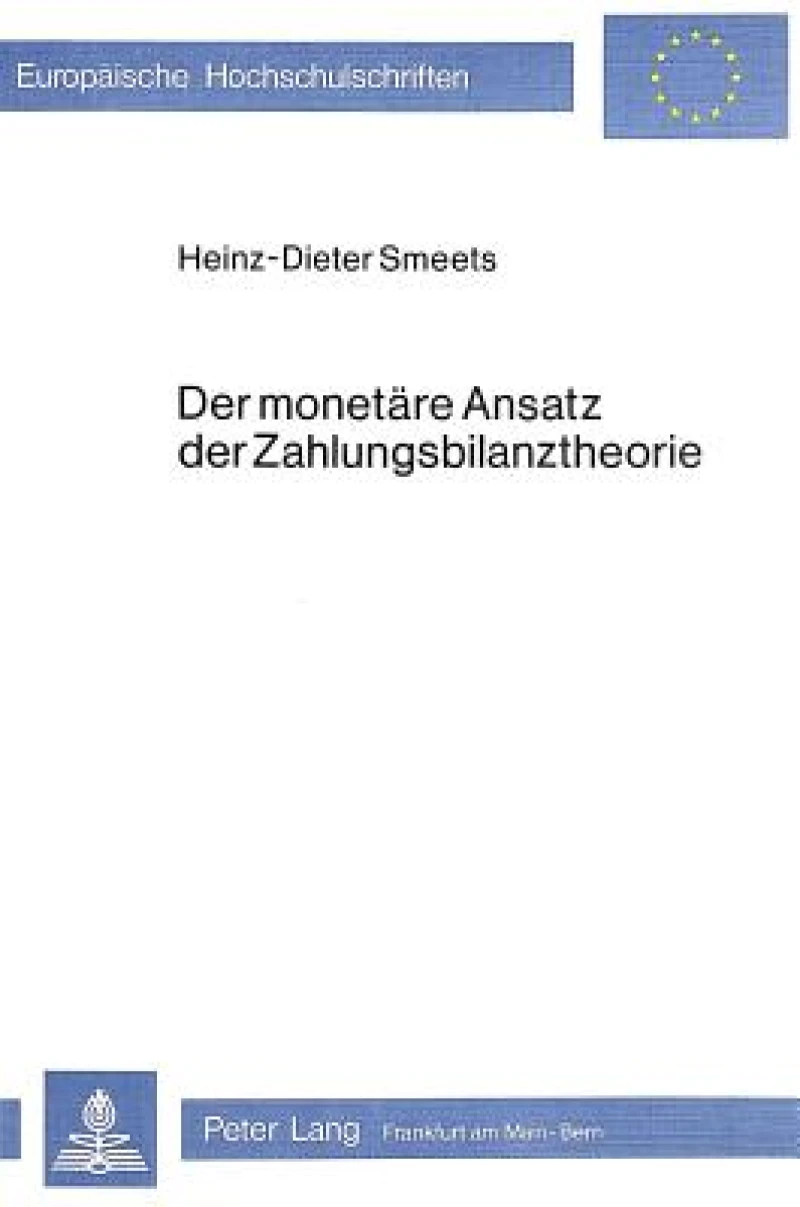 Der monetaere Ansatz der Zahlungsbilanztheorie