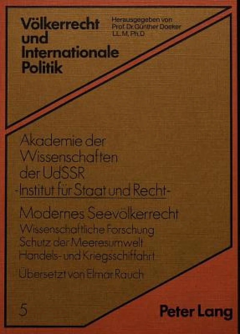 Modernes Seevoelkerrecht
