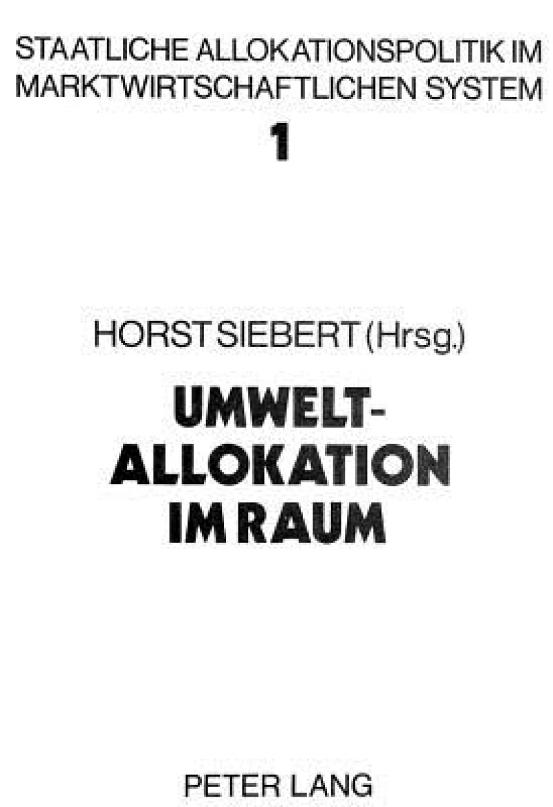 Umweltallokation im Raum
