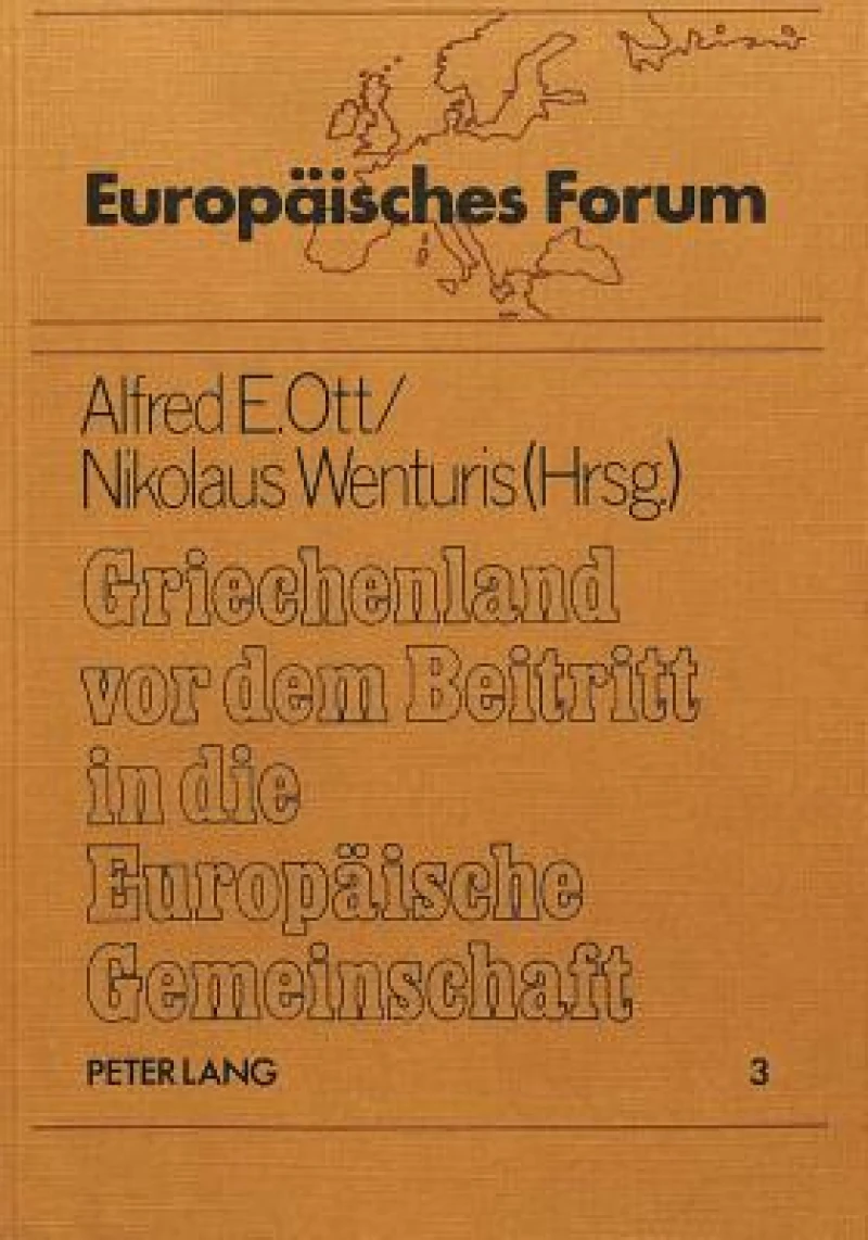 Griechenland vor dem Beitritt in die Europaeische Gemeinschaft