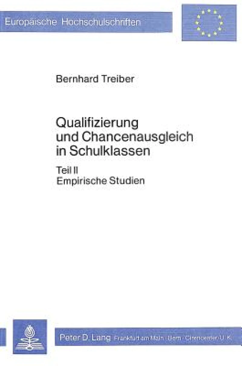 Qualifizierung und Chancenausgleich in Schulklassen
