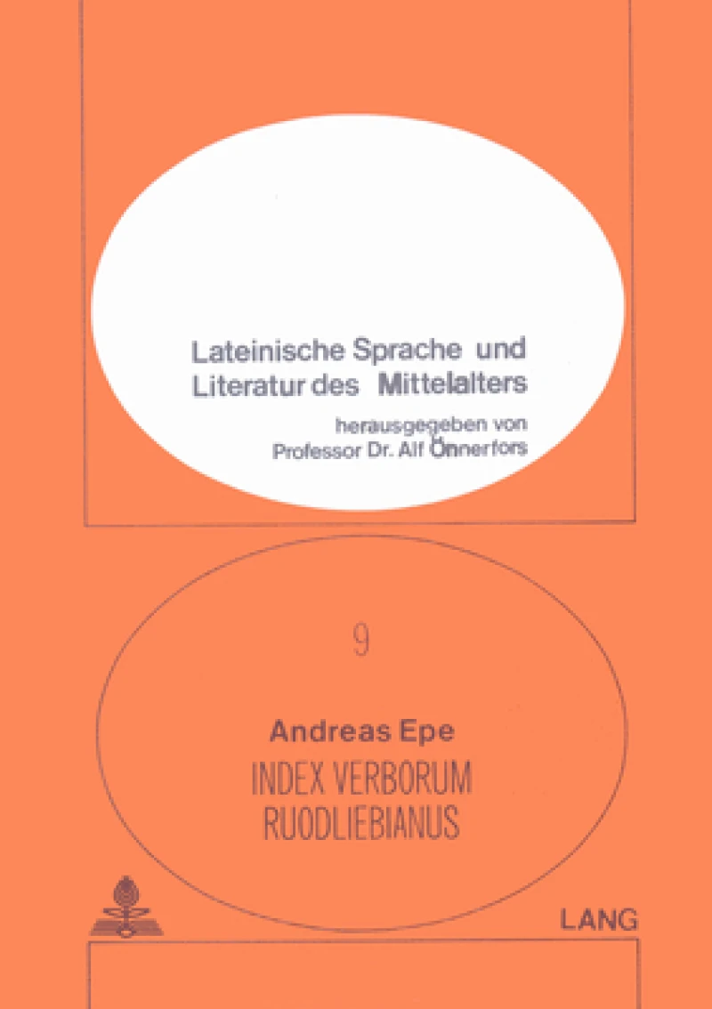 Index verborum Ruodliebianus