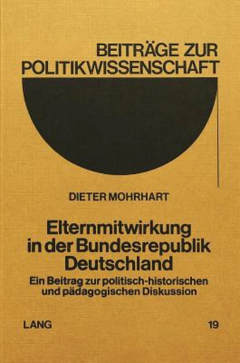 Elternmitwirkung in der Bundesrepublik Deutschland