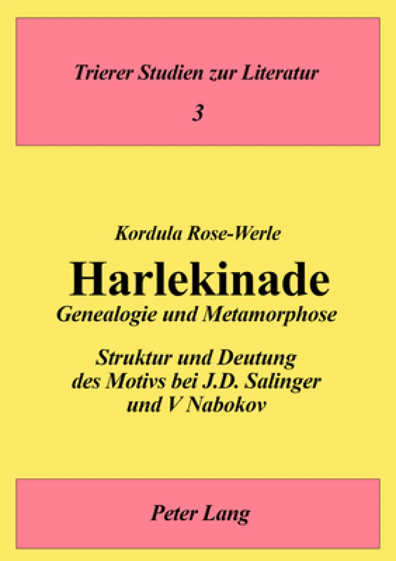 Harlekinade - Genealogie und Metamorphose