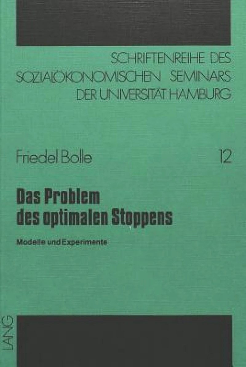 Das Problem des optimalen Stoppens