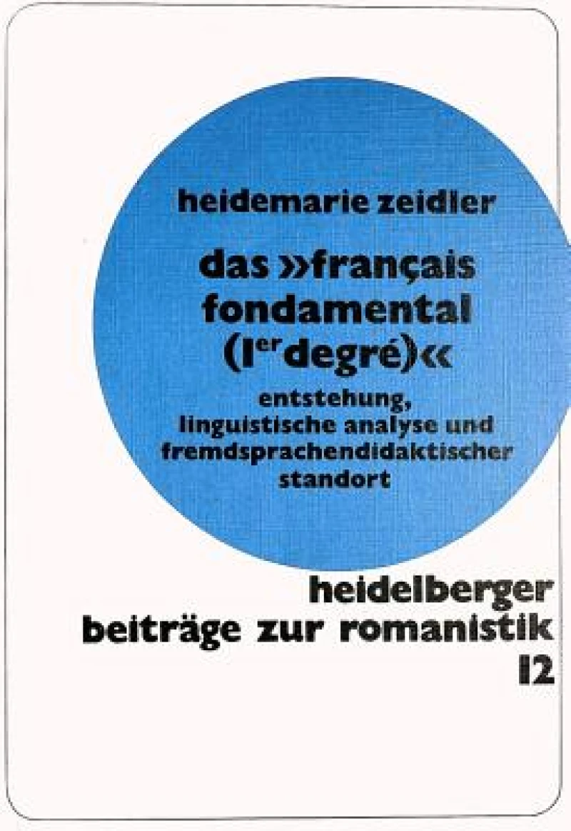 Das «Francais fondamental (1er degre)»