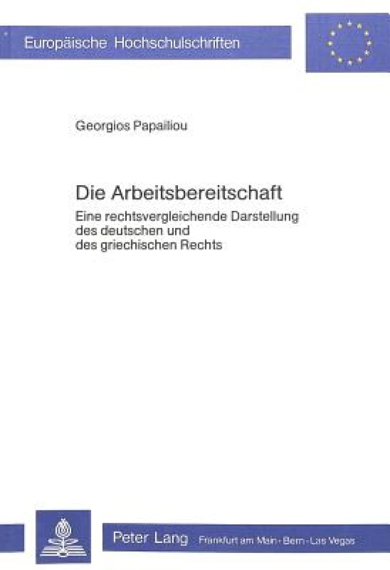 Die Arbeitsbereitschaft