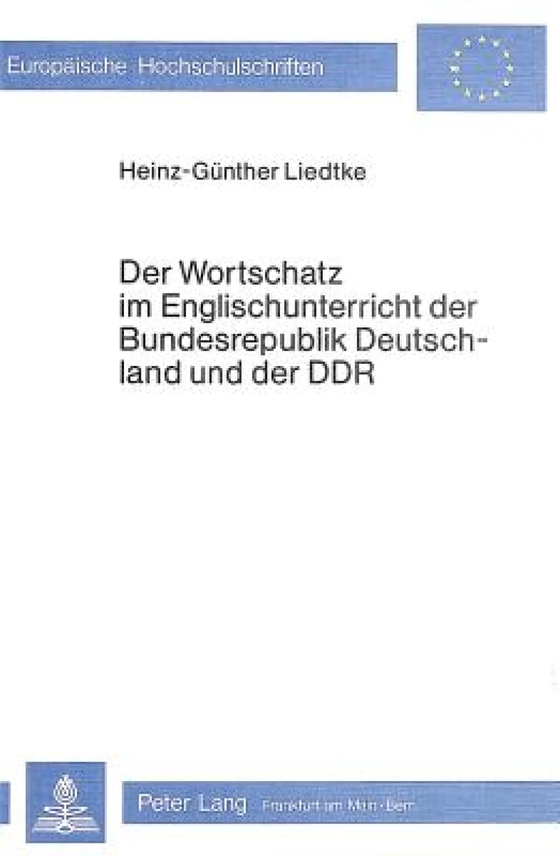 Der Wortschatz im Englischunterricht der Bundesrepublik Deutschland und der DDR