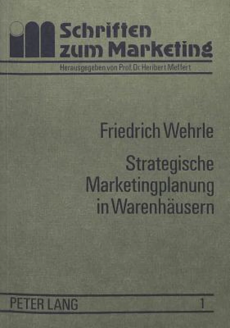 Strategische Marketingplanung in Warenhaeusern