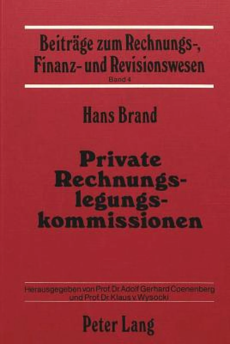 Private Rechnungslegungskommissionen