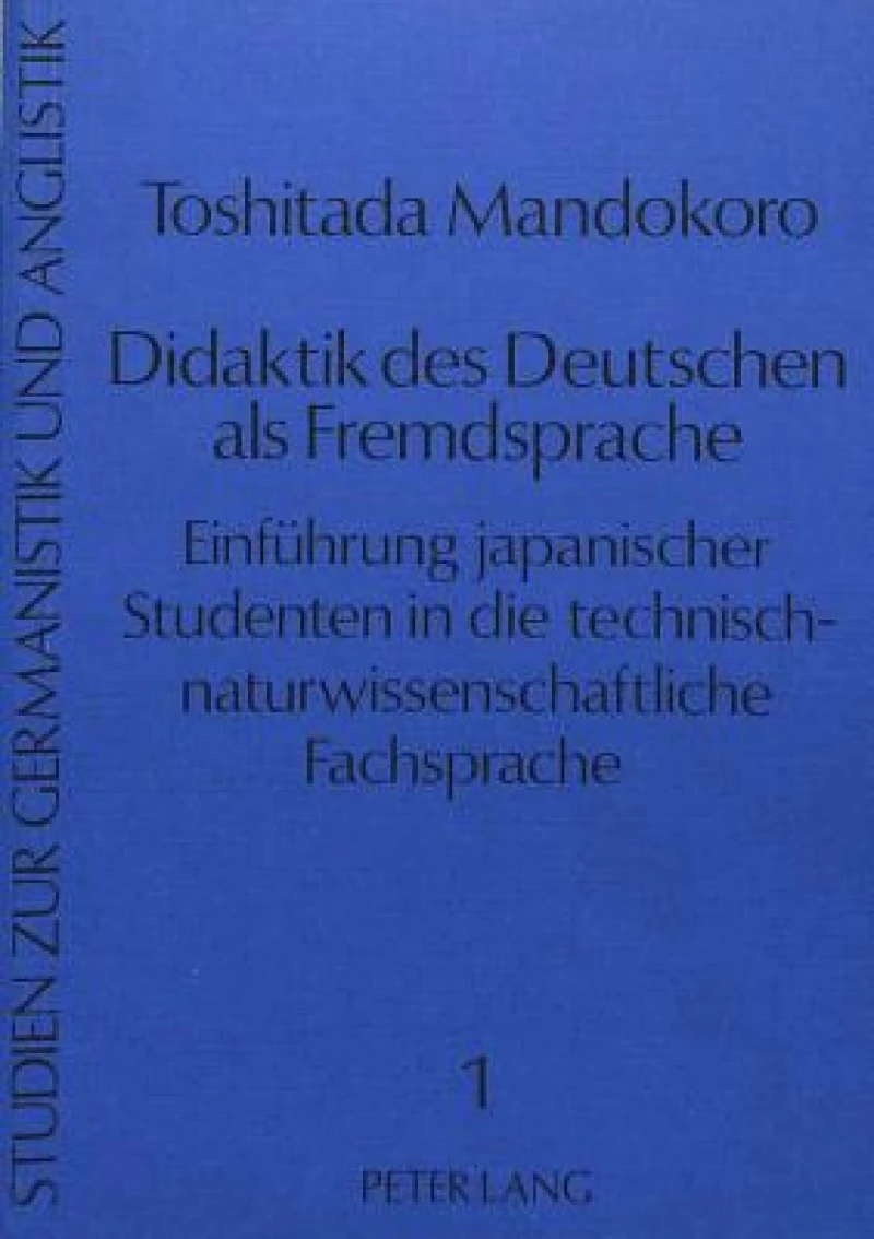 Didaktik des Deutschen als Fremdsprache