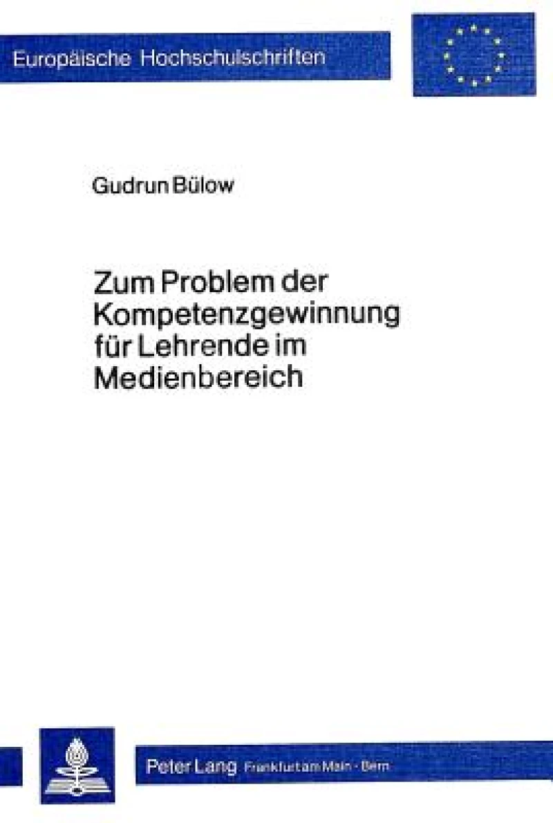 Zum Problem der Kompetenzgewinnung fuer Lehrende im Medienbereich
