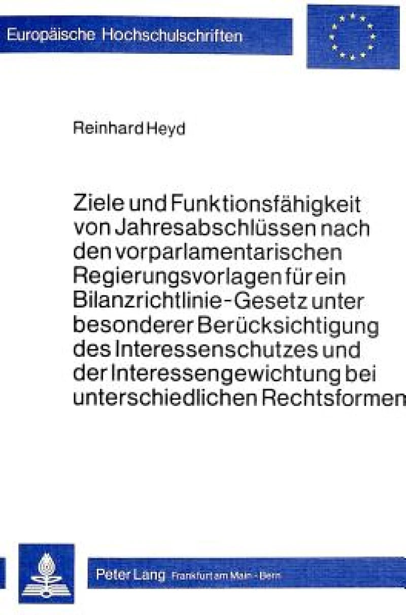 Ziele und Funktionsfaehigkeit von Jahresabschluessen