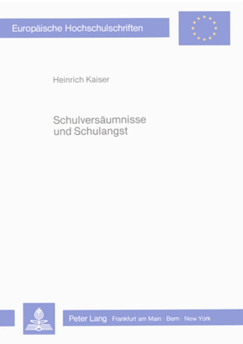 Schulversaeumnisse und Schulangst