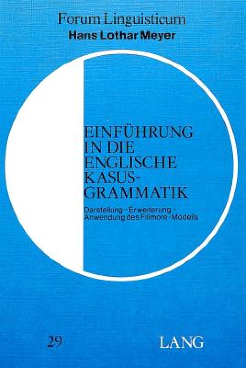 Einfuehrung in die englische Kasusgrammatik