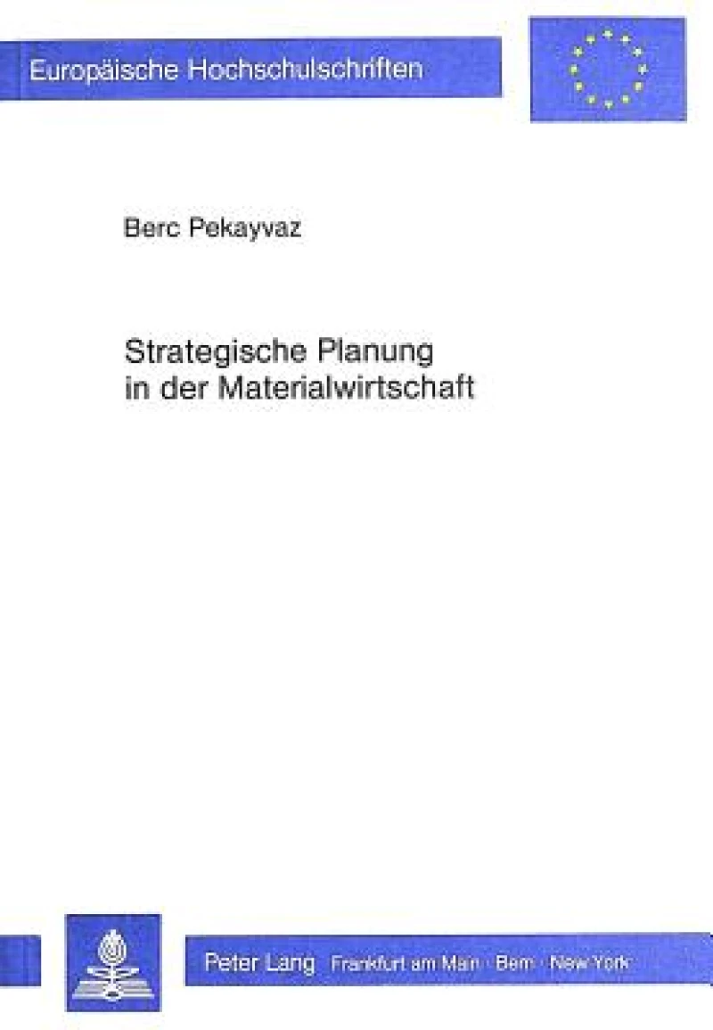 Strategische Planung in der Materialwirtschaft