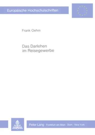 Das Darlehen im Reisegewerbe