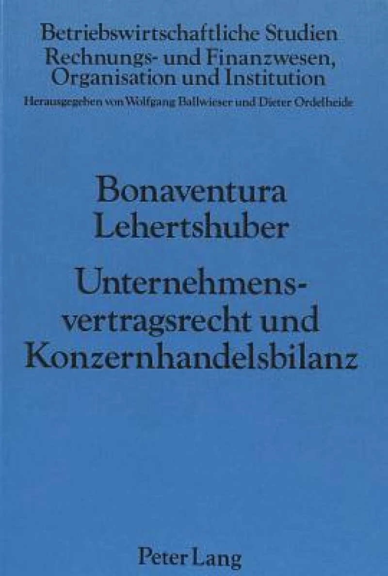 Unternehmensvertragsrecht und Konzernhandelsbilanz
