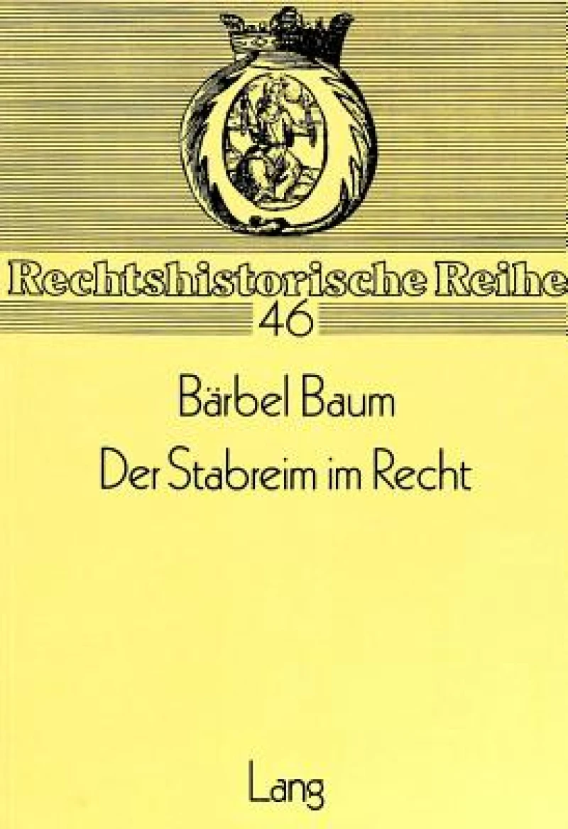 Der Stabreim im Recht