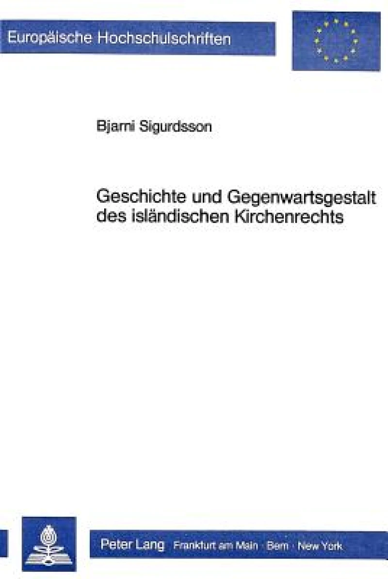 Geschichte und Gegenwartsgestalt des islaendischen Kirchenrechts