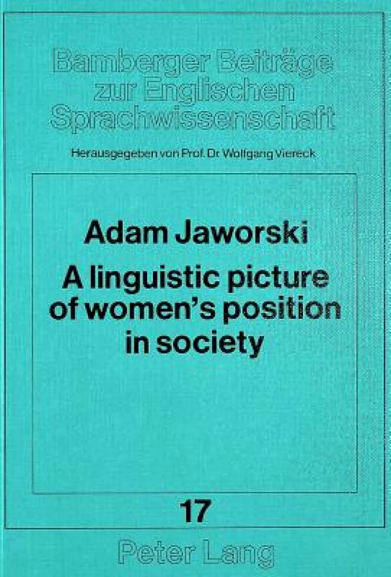 A linguistic picture of women''s position in society