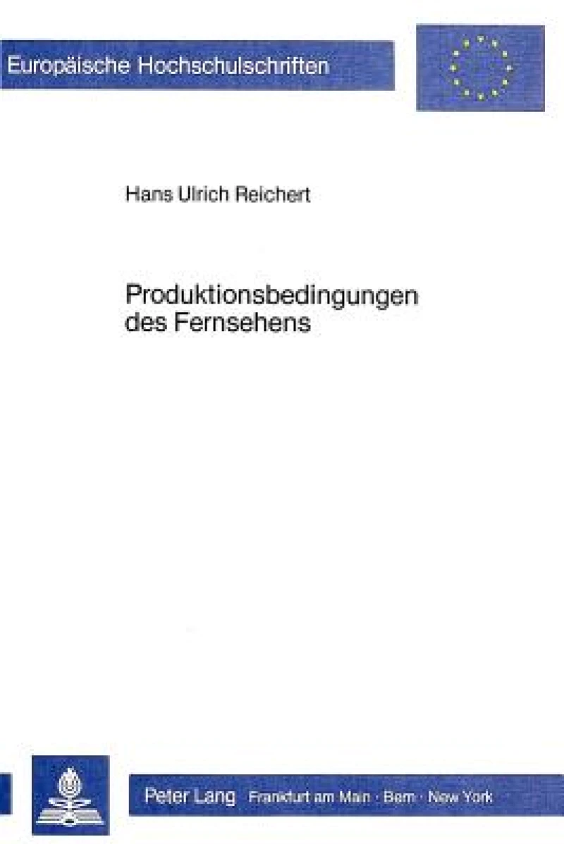 Produktionsbedingungen des Fernsehens